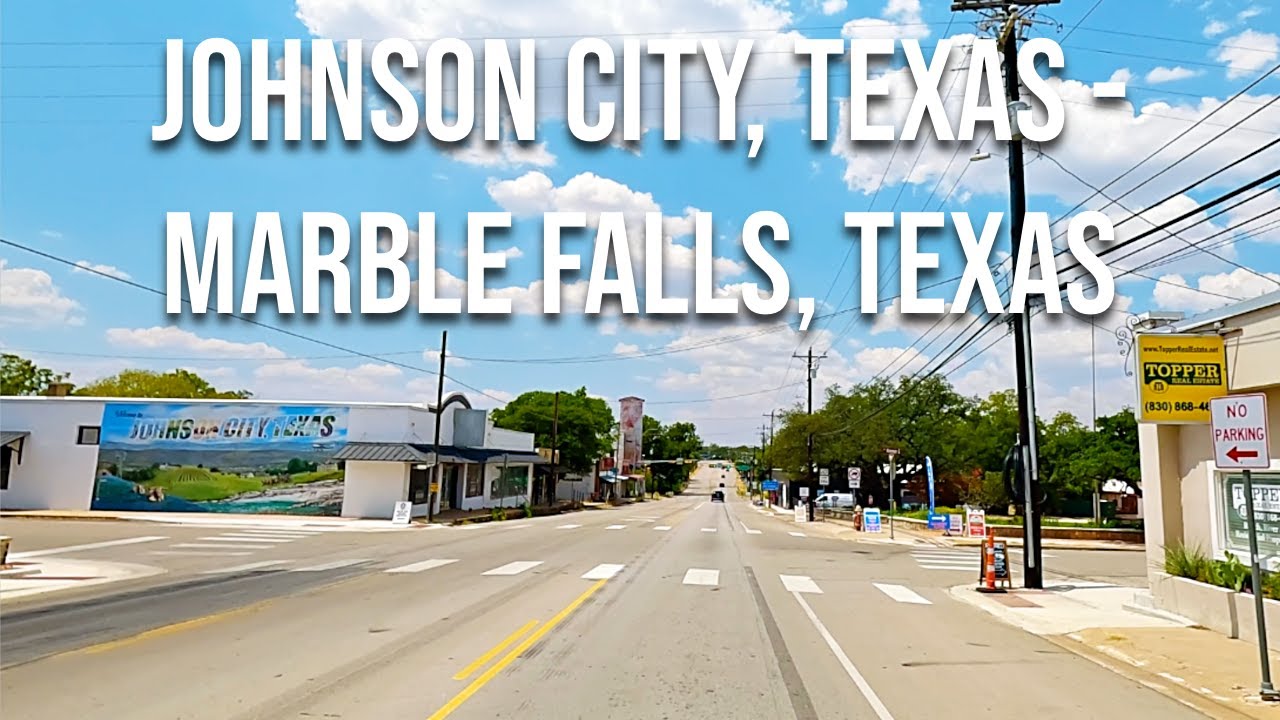 Johnson City to Marble Falls! Drive with me on a Texas highway!