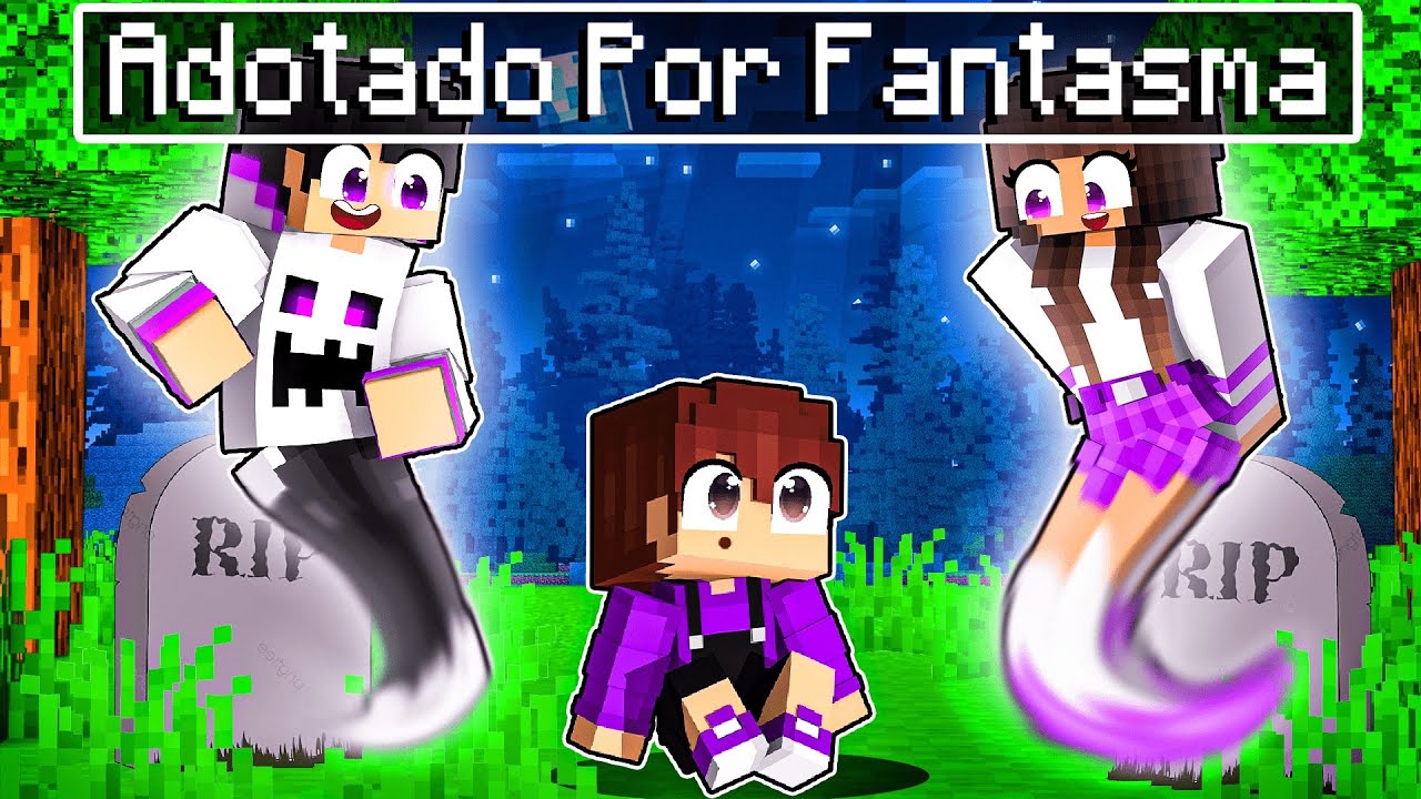 S4ULO foi ADOTADO por FANTASMAS no Minecraft