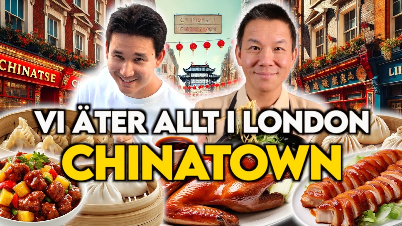 PAPPA POON & JAG GÖR CHINATOWN I LONDON