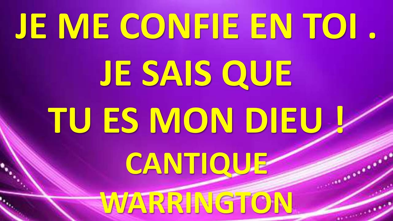 #19 JE ME CONFIE EN TOI Marion WARRINGTON JEM 263
