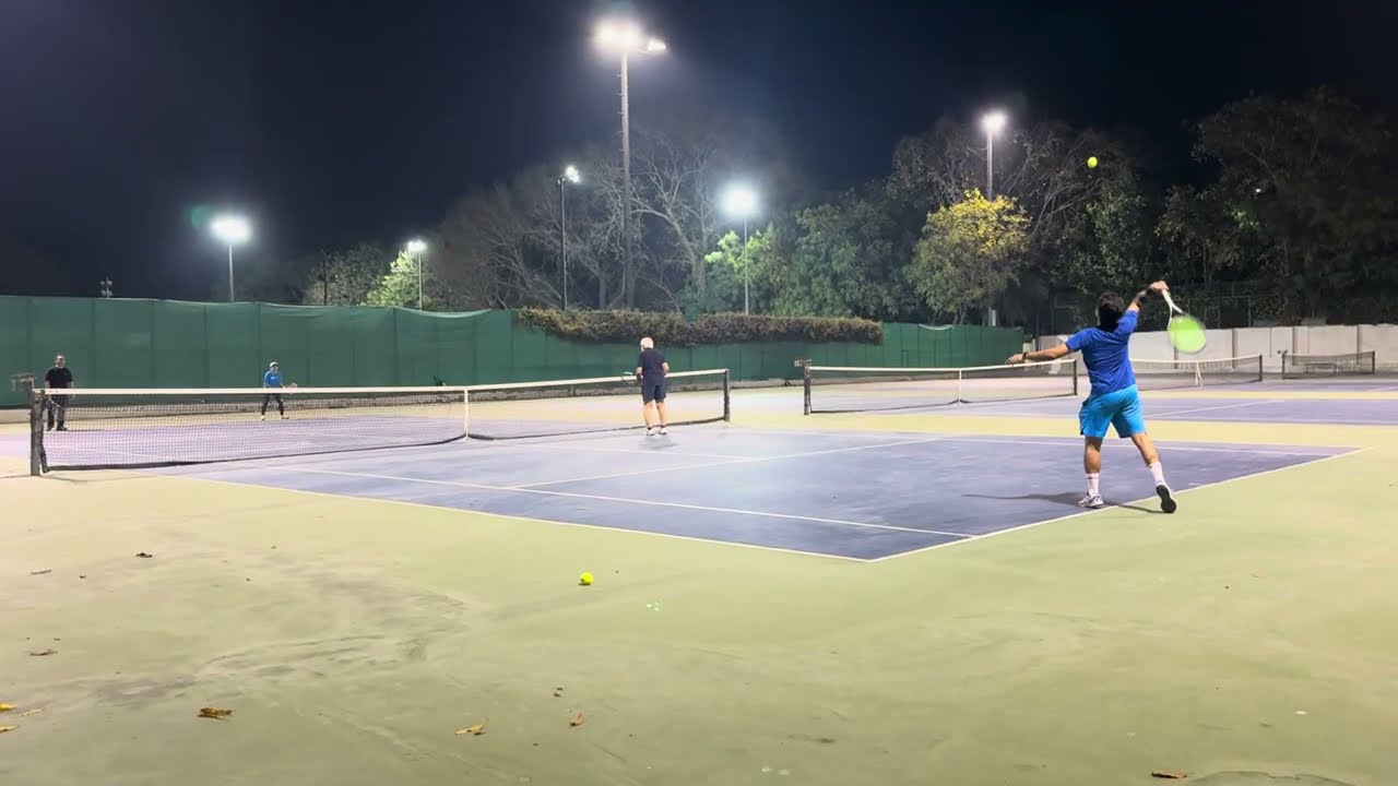 Tennis 🎾 || Aman & Arun Vs Deepak & Priya 