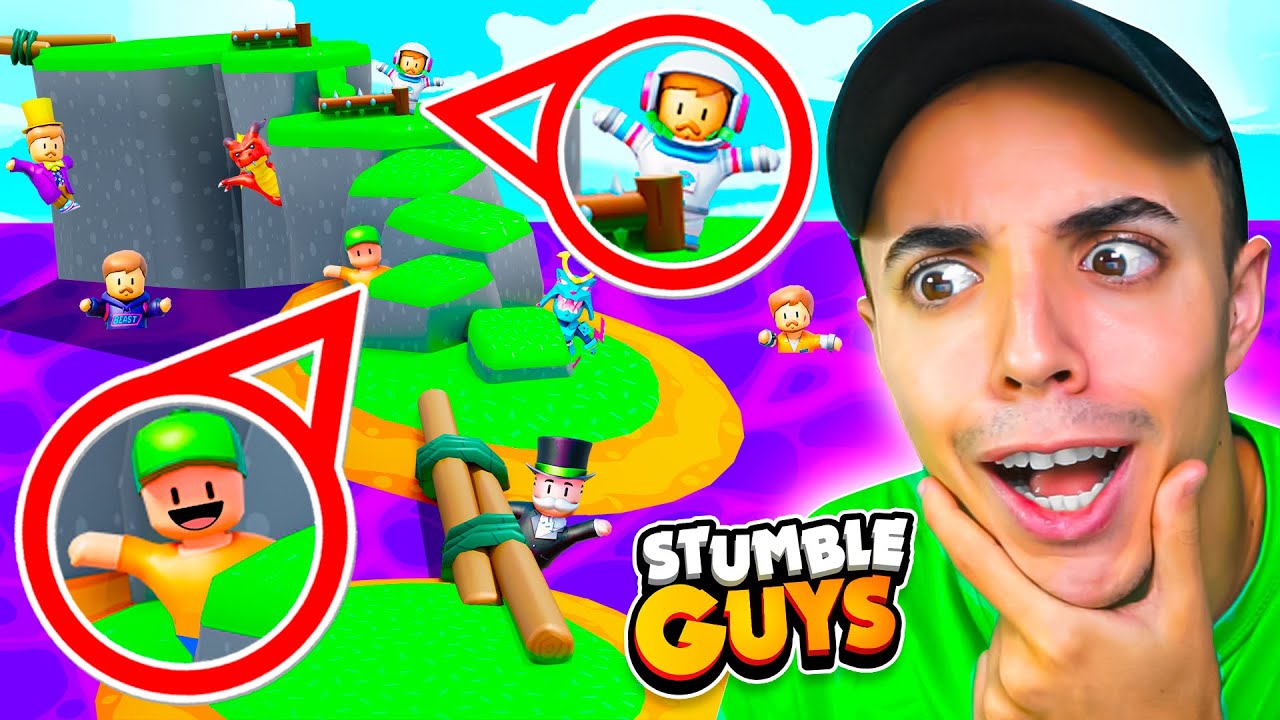 ESCONDITE *100% IMPOSIBLE* en el NUEVO MAPA de STUMBLE GUYS! 😱
