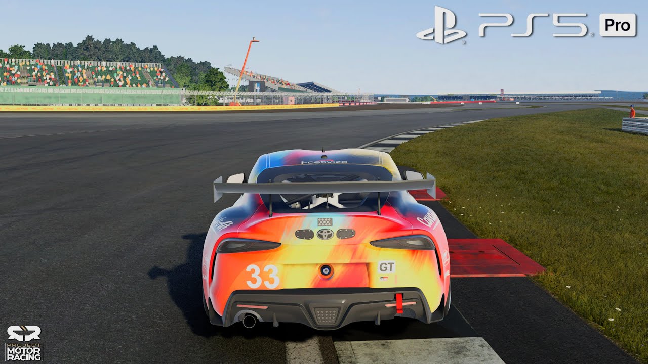 Project Motor Racing: Toyota Supra GT4 Evo (F1 V10 Mod Swap) - Silverstone Circuit [PS5Pro]