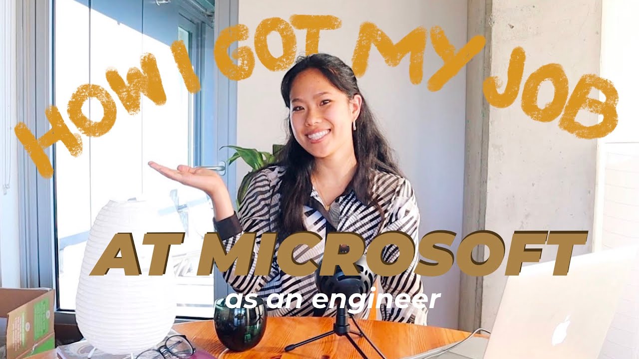 HOW I GOT MY JOB IN TECH AT MICROSOFT: resume and interview tips for getting a job in tech