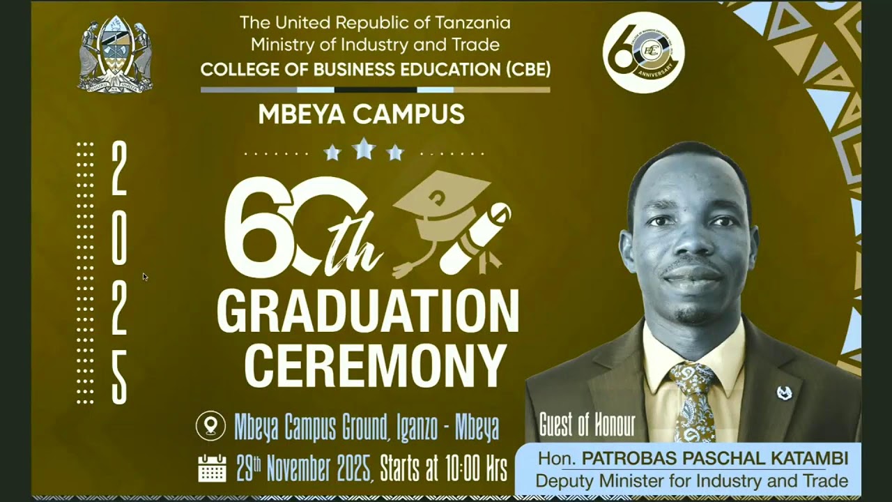 MAHAFALI YA 12 YA CBE KAMPASI YA MBEYA
