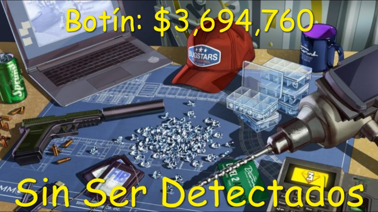 Robando Diamantes - Botín Potencial Máximo - Sigilo (Difícil) - Golpe al Casino - GTA 5 ONLINE