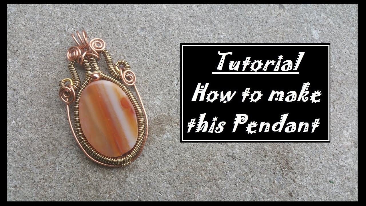 Fireagate Wire Wrapped Pendant