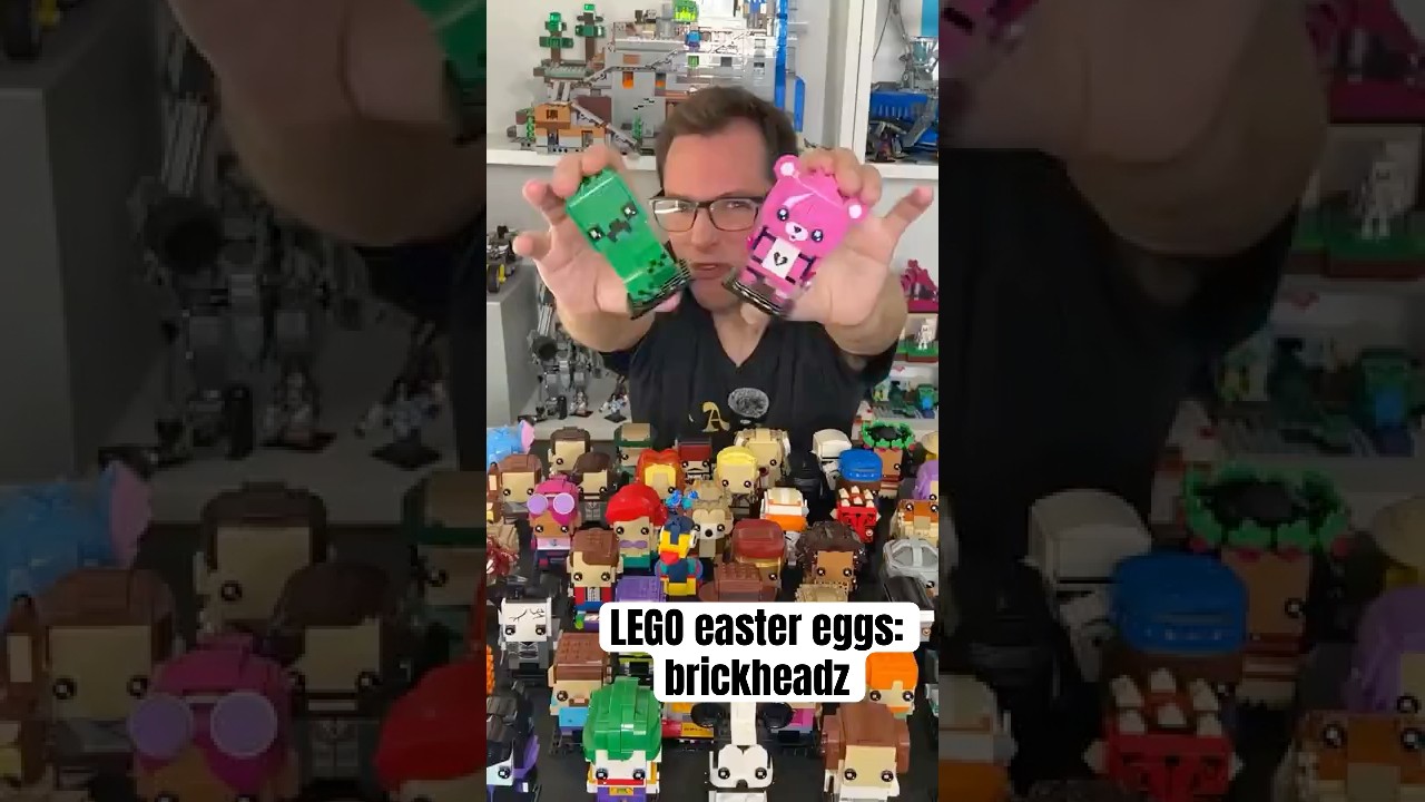 kilka moich ulubionych pisanek LEGO Brickheadz!