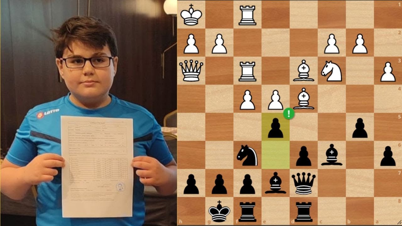 REKOR! -  YAĞIZ KAAN ERDOĞMUŞ 11 YAŞINDA ULUSLARARASI USTA OLDU!