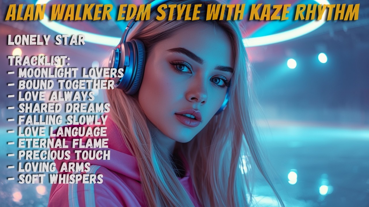 ALAN WALKER STYLE X KAZE RHYTHM || LONELY STAR || EDM SONGS FULL ALBUM 2026