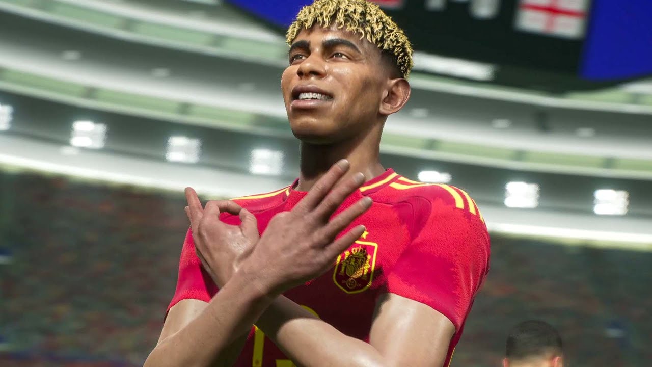 Игровой процесс eFootball 2025: Грузия — Испания, отборочные матчи чемпионата мира по футболу FIF...