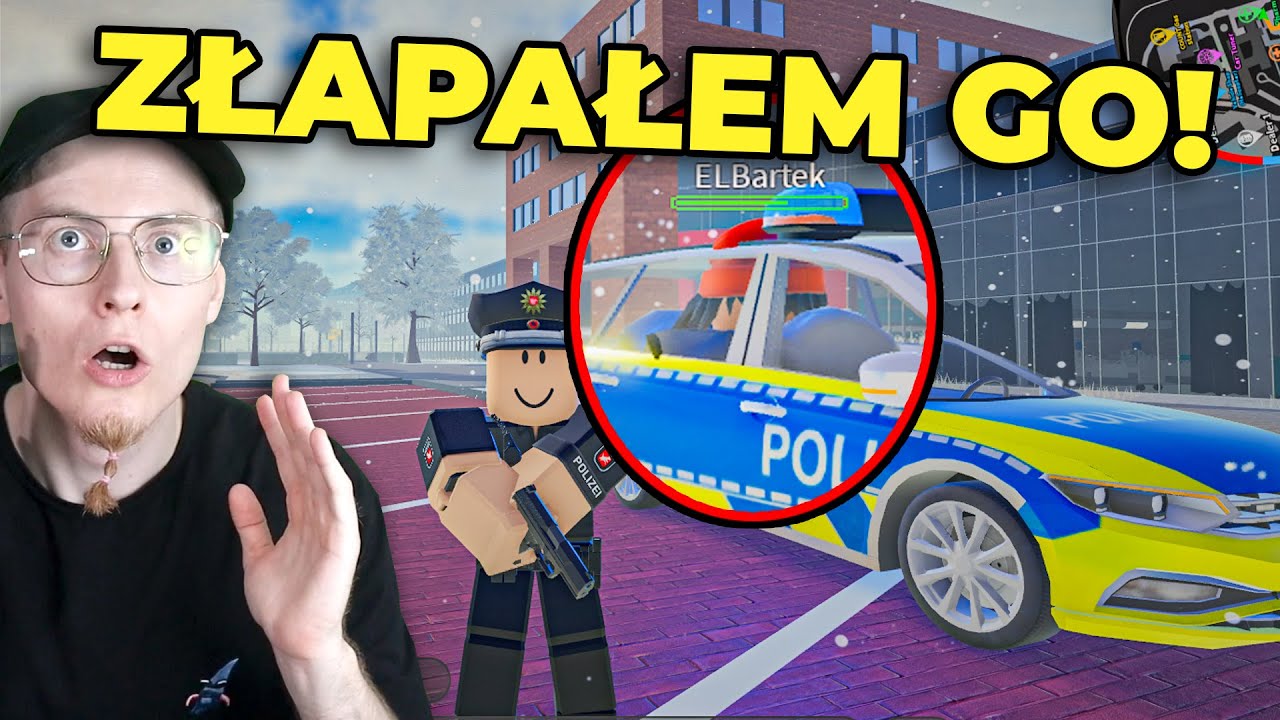 JAK BYĆ DOBRYM POLICJANTEM? - Hogaty i Bartek w Roblox - Emergency Emden #08