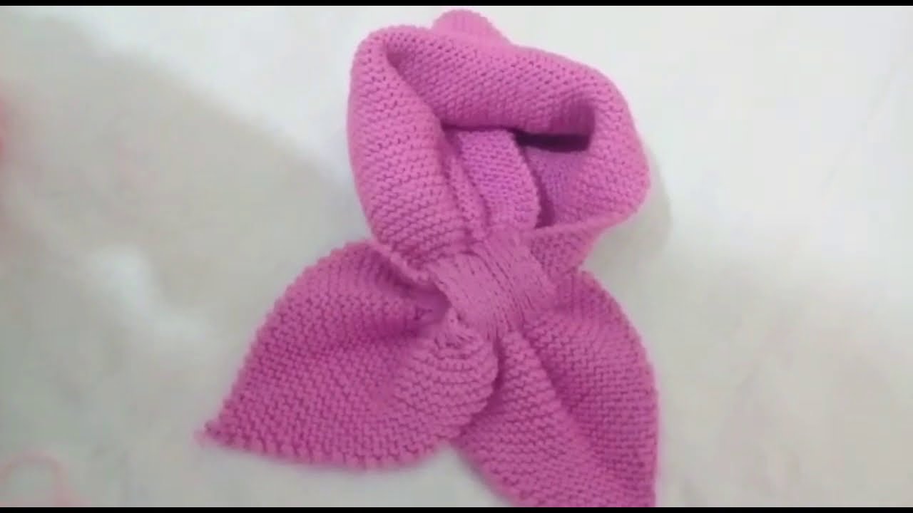 scarf knitting.....طريقة عمل سكارف على شكل وردة تريكو سنارتين