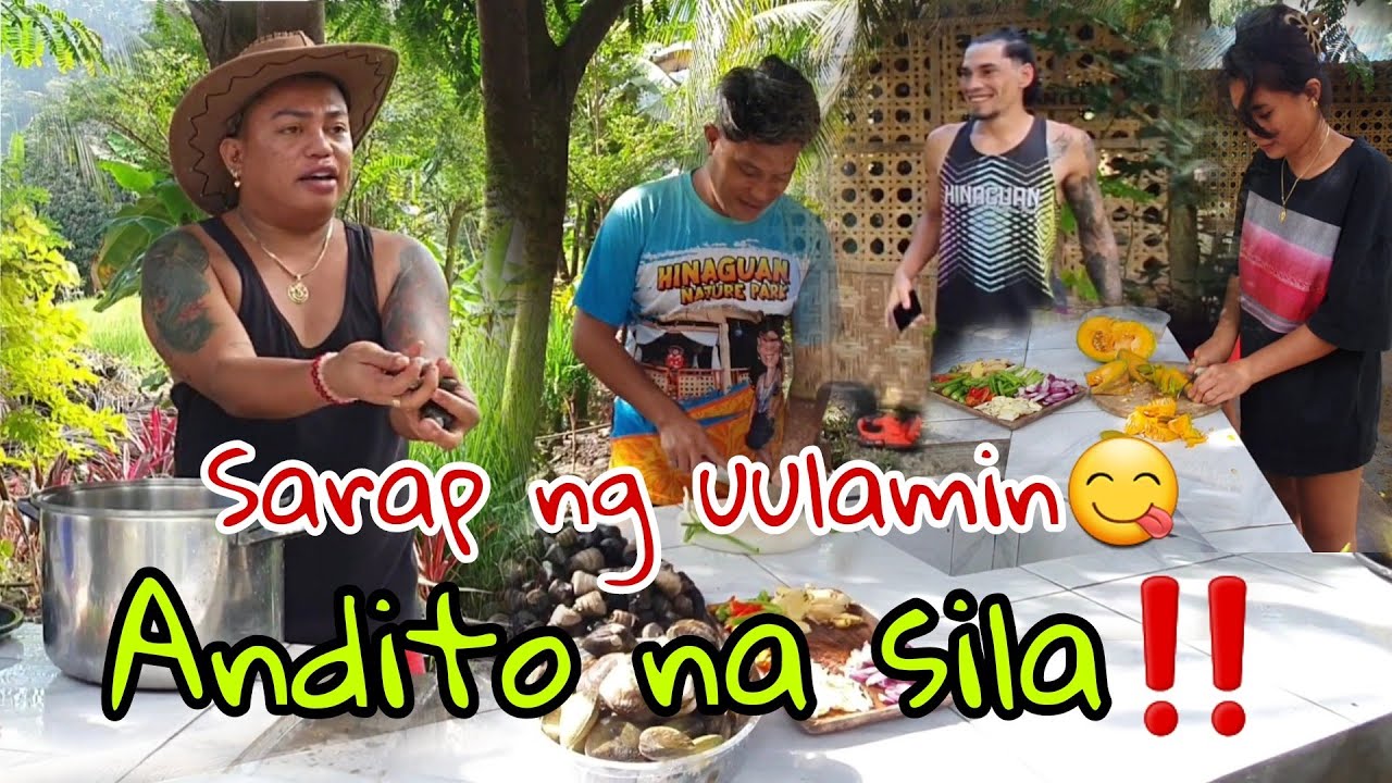 Andito na sila may bbitbit pang ulam @ReaFeelingera 