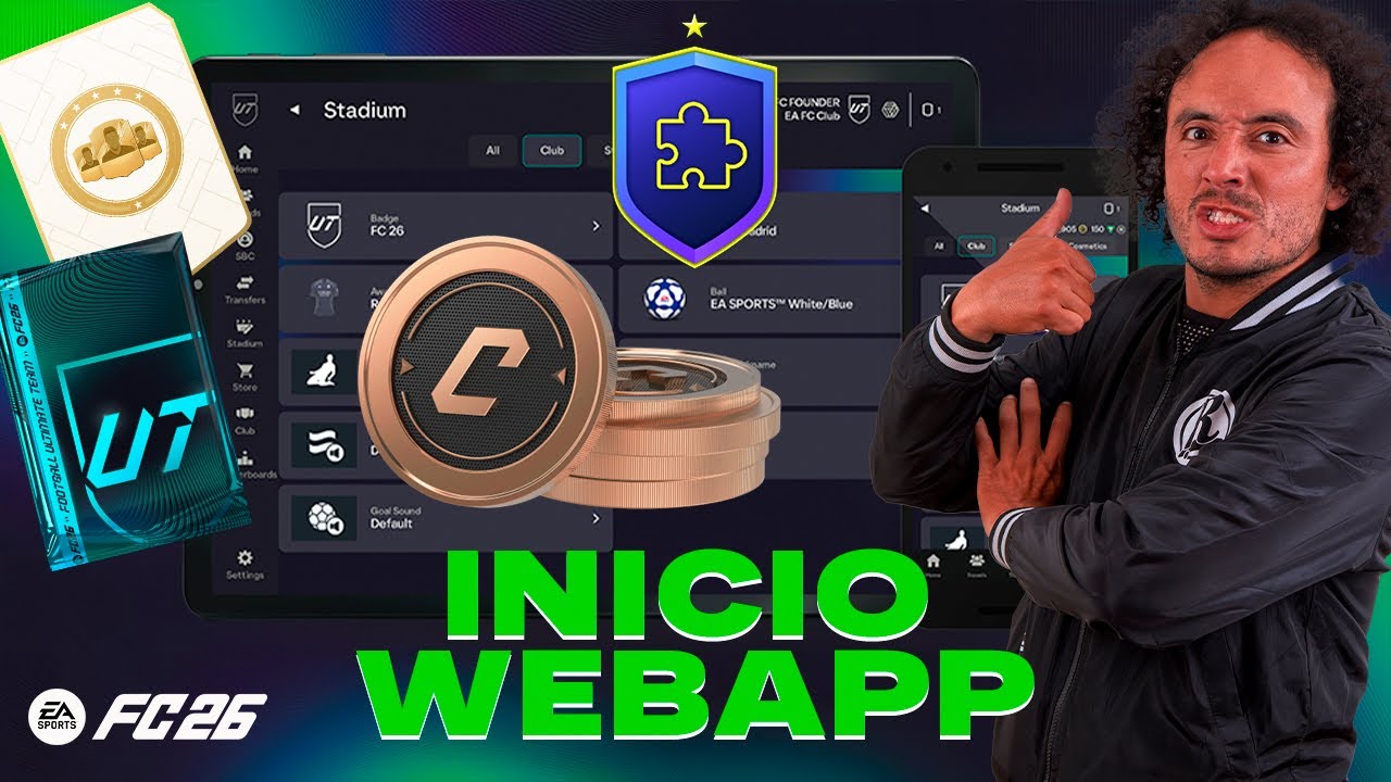 🔥 Primeros pasos en la WebApp fc 26