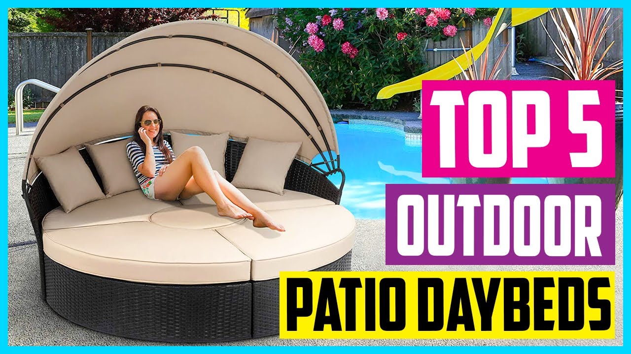 Best Outdoor Patio Daybeds [Top 5 Picks]