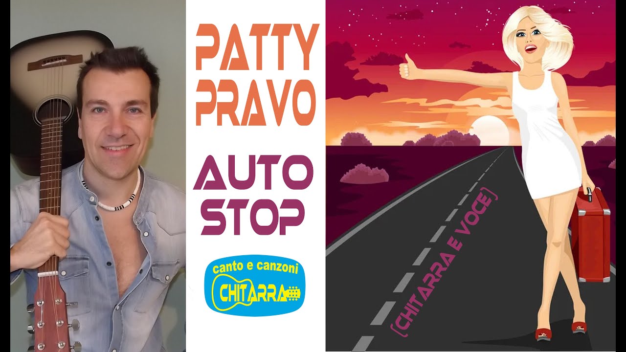 Autostop PATTY PRAVO Cover chitarra acustica www.sergioestefy.it