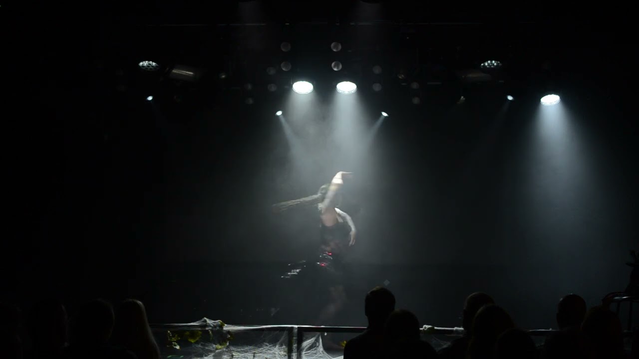 Tiitta - 'Black Swan' dark fusion bellydance performance at Pimento Show, Helsinki September 2024