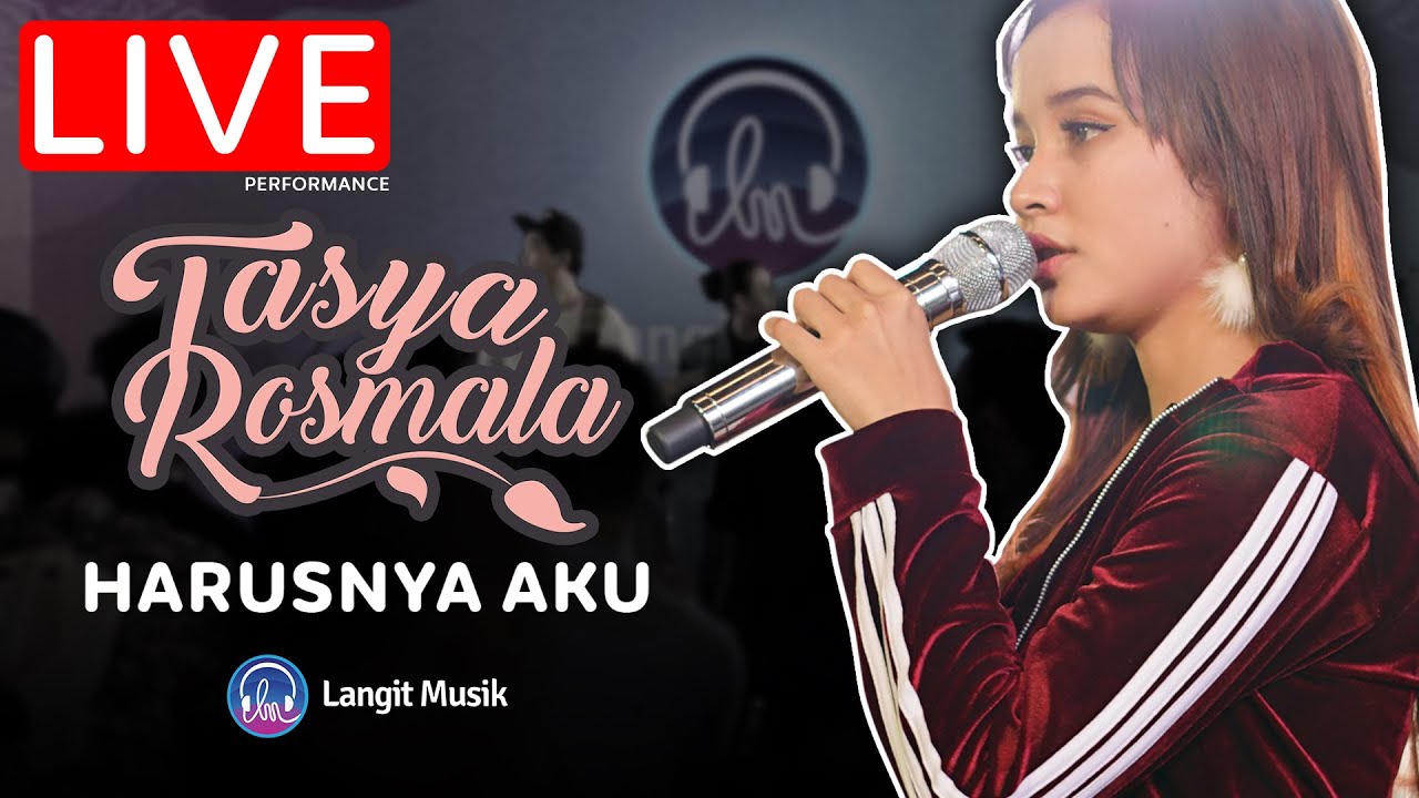 TASYA ROSMALA - HARUSNYA AKU (Cover) - LIVE PERFORMANCE AT LET'S TALK MUSIC