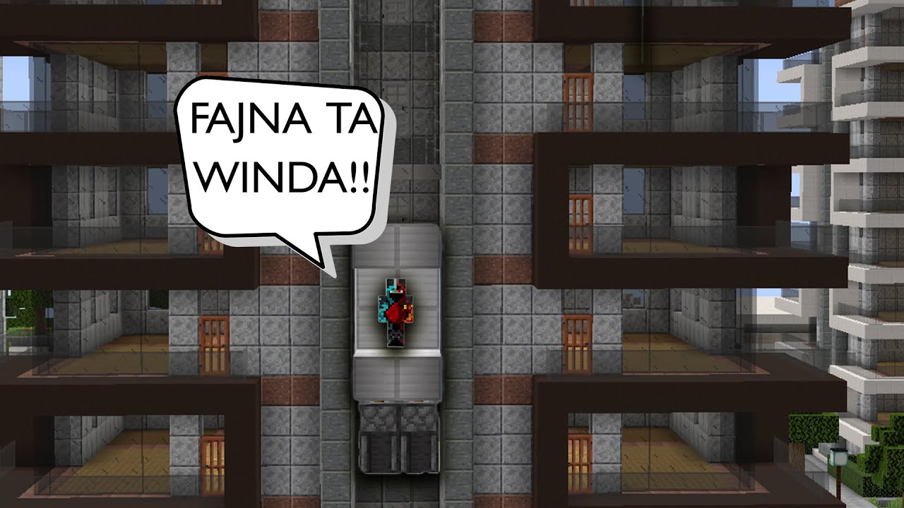REALISTYCZNA WINDA W MINECRAFT!!!
