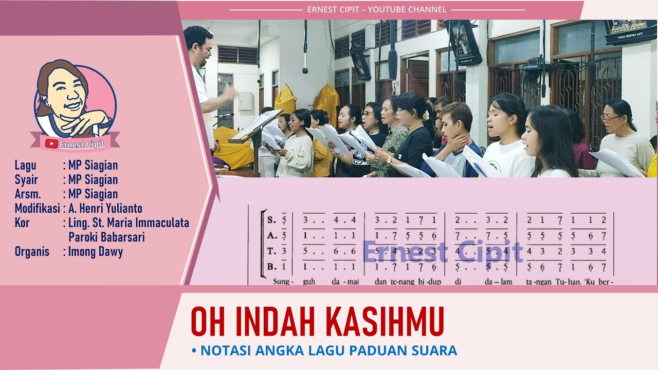 Oh Indah Kasihmu | MP Siagian | Sungguh Damai dan Tenang