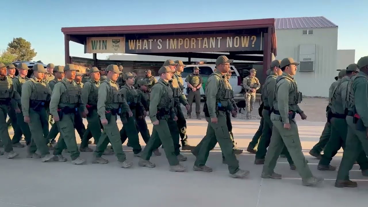 Rare Look Inside the Border Patrol Academy in Artesia, New Mexico