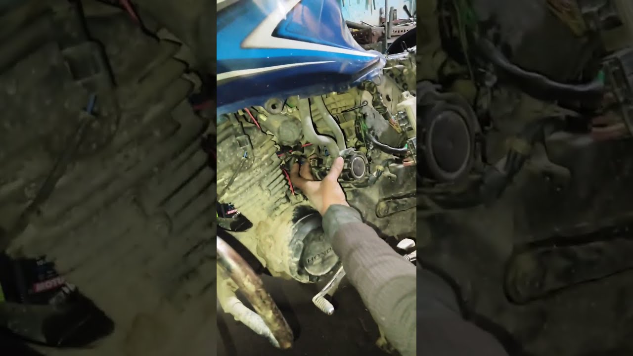 Honda shine mein fuel pump chalane ka jugaad dekhen 