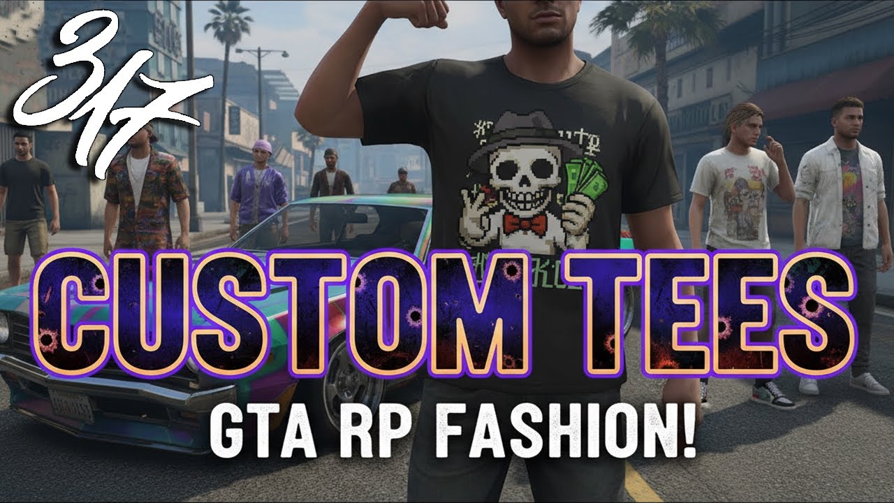 HOW TO MAKE CUSTOM/FAMILY SHIRTS FOR RAGEMP (GRAND RP) *BEST FREE/NO WHITELIST DEMON TIME SERVER*
