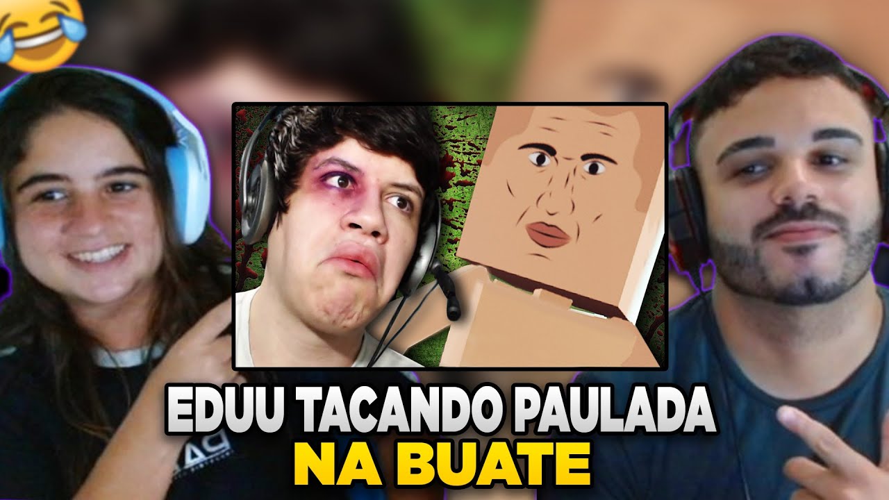 GAMES EDUU! Treta no Strip Club! - Paint the Town Red - React