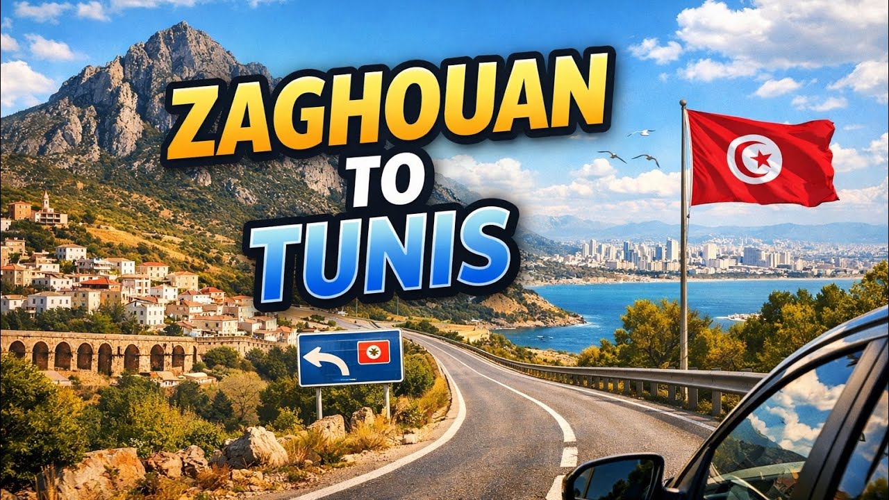 Zaghouan to Tunis — A Lovely Drive 