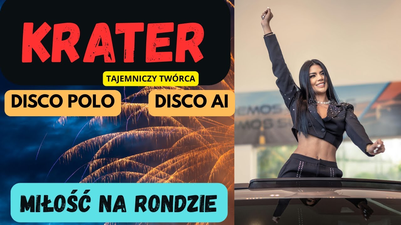 Krater &ndash; Miłość na rondzie (Official Video) | Disco Polo AI 2026 | Historia z kursu prawa jazdy!