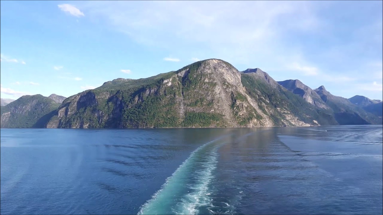 Cunard, The Norwegian Fjords Time Lapse.