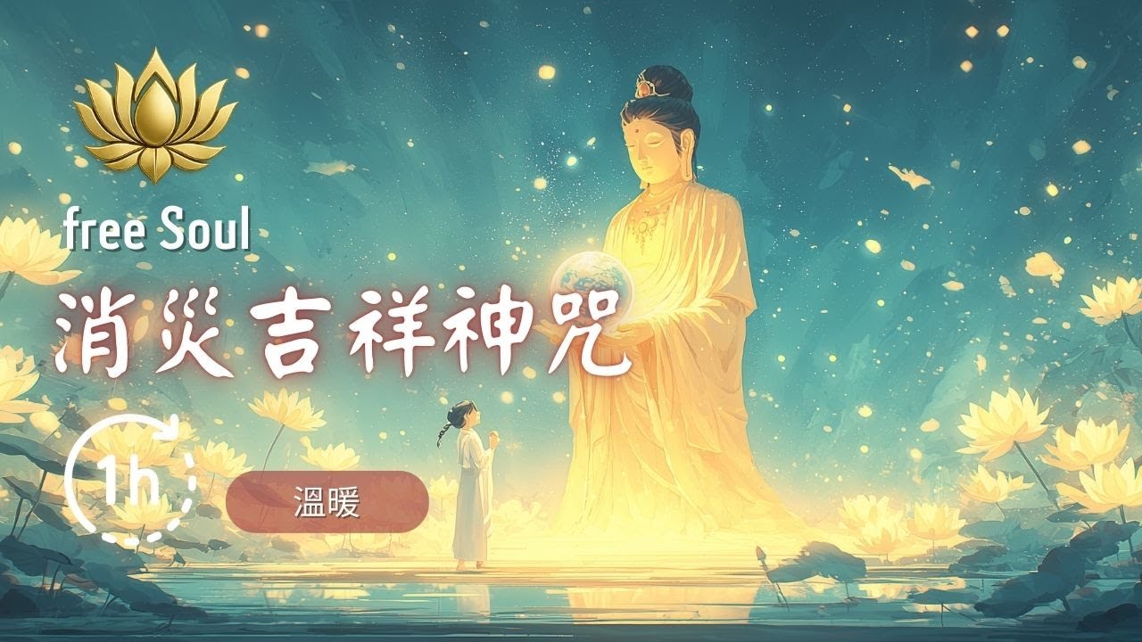 釋迦牟尼佛【消災吉祥神咒】1HR✨消災解厄、轉運祈福、平安吉祥 Disaster Relief & Auspicious Mantra 🏔️ #消災吉祥神咒