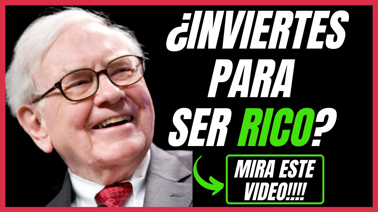 💥😱WARREN BUFFETT explica CÓMO ser MILLONARIOS INVIRTIENDO en BOLSA |👉🏼INDEPENDENCIA FINANCIERA🤑