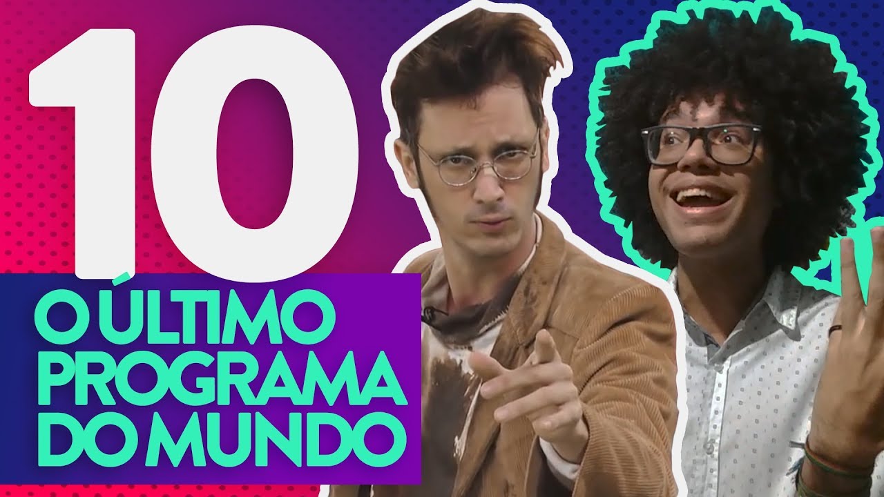 10 MELHORES MOMENTOS DO ÚLTIMO PROGRAMA DO MUNDO | 10QM