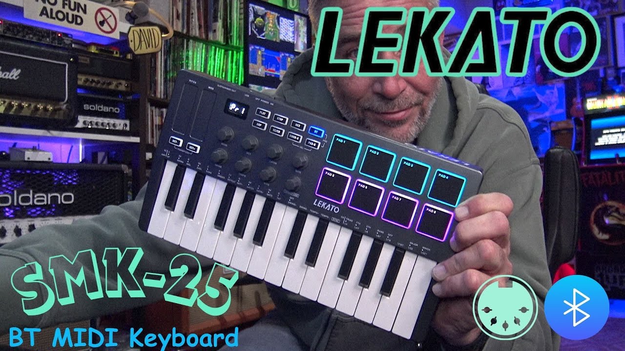 Your creative side NEEDS the SKM-25 Lekato! Quick unbox, easy set up and jam track made in no time!