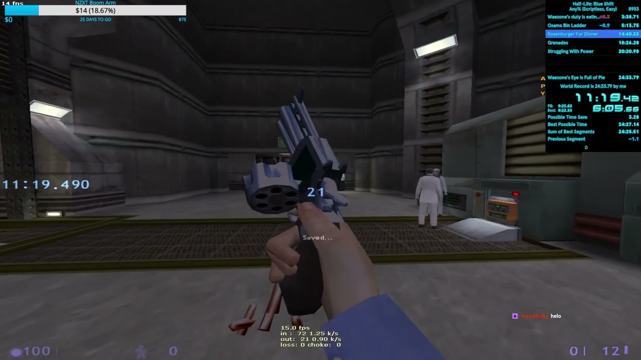 Half-Life: Blue Shift In 24:31 [Old World Record]