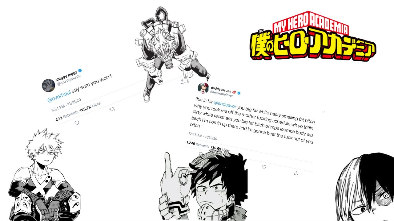 If bnha had twitter