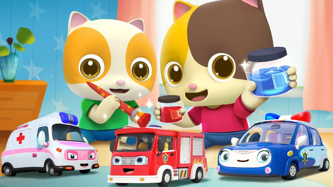 Apa Warnanya Mobil Mainan? | Belajar Warna | Lagu Anak-anak | BabyBus Bahasa Indonesia