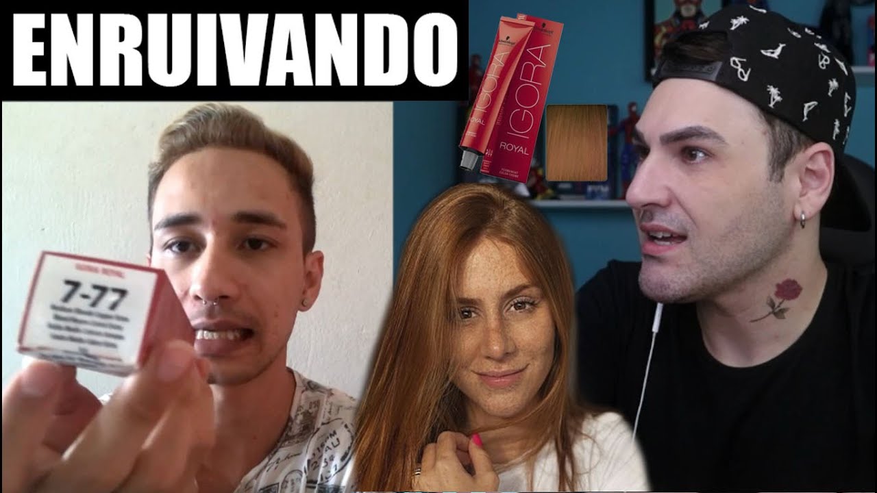 FICANDO RUIVO COM IGORA 777 - LOURO MÉDIO COBRE EXTRA