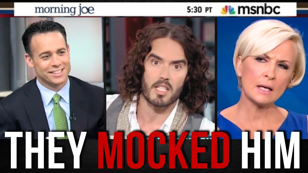 The Moment MSNBC Changed EVERYTHING For Russell Brand