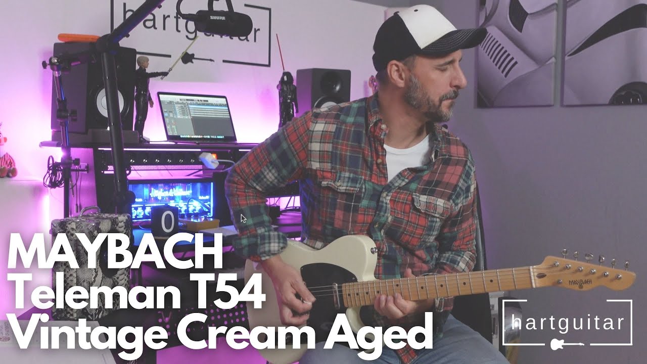 gear review #55 &bull; Maybach Guitars Teleman T54 Vintage Cream Aged