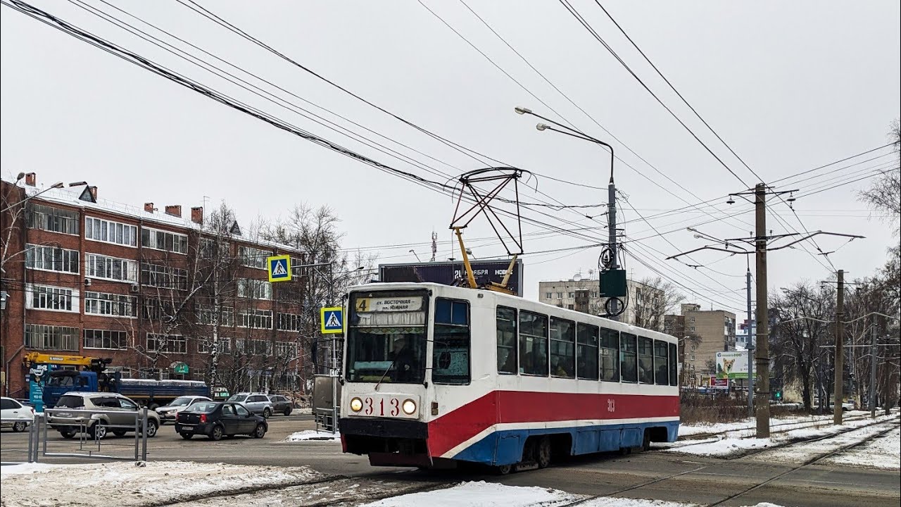 71-608К || борт №313 || маршрут 1, г.Томск