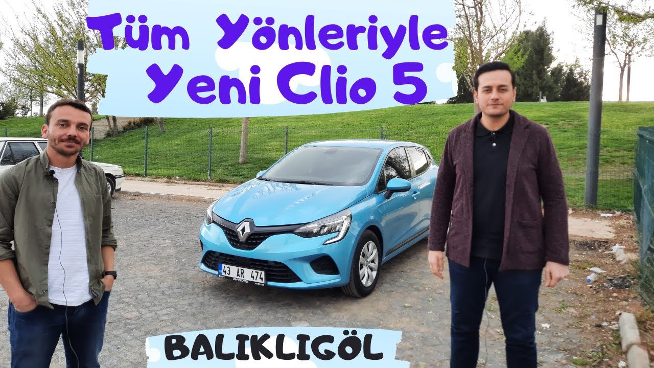 Yeni Clio 5 1.0 Sce Joy 2020-2021 model ve Balıklıgöl
