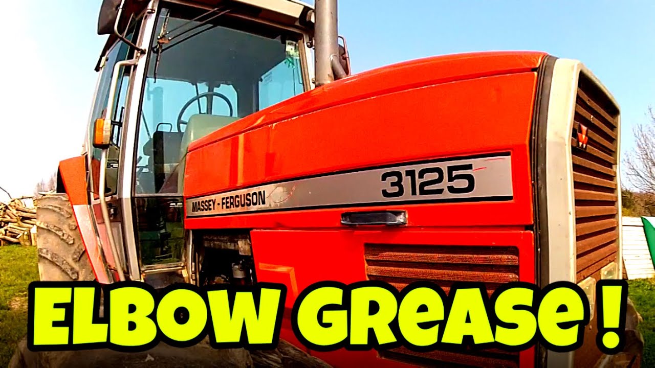 Massey Ferguson 3000 series, Massey 3125 tin work ! Vlog#4