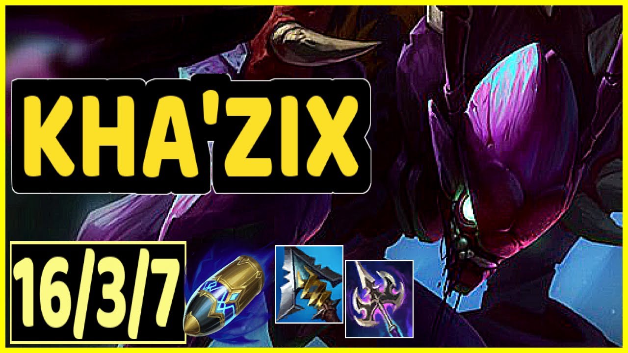 Kha'Zix vs. Pantheon Jungle Gameplay