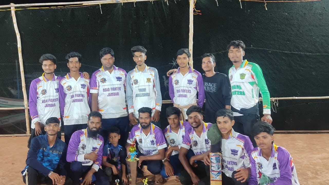 Katli Cricket final cup jambari  winnar