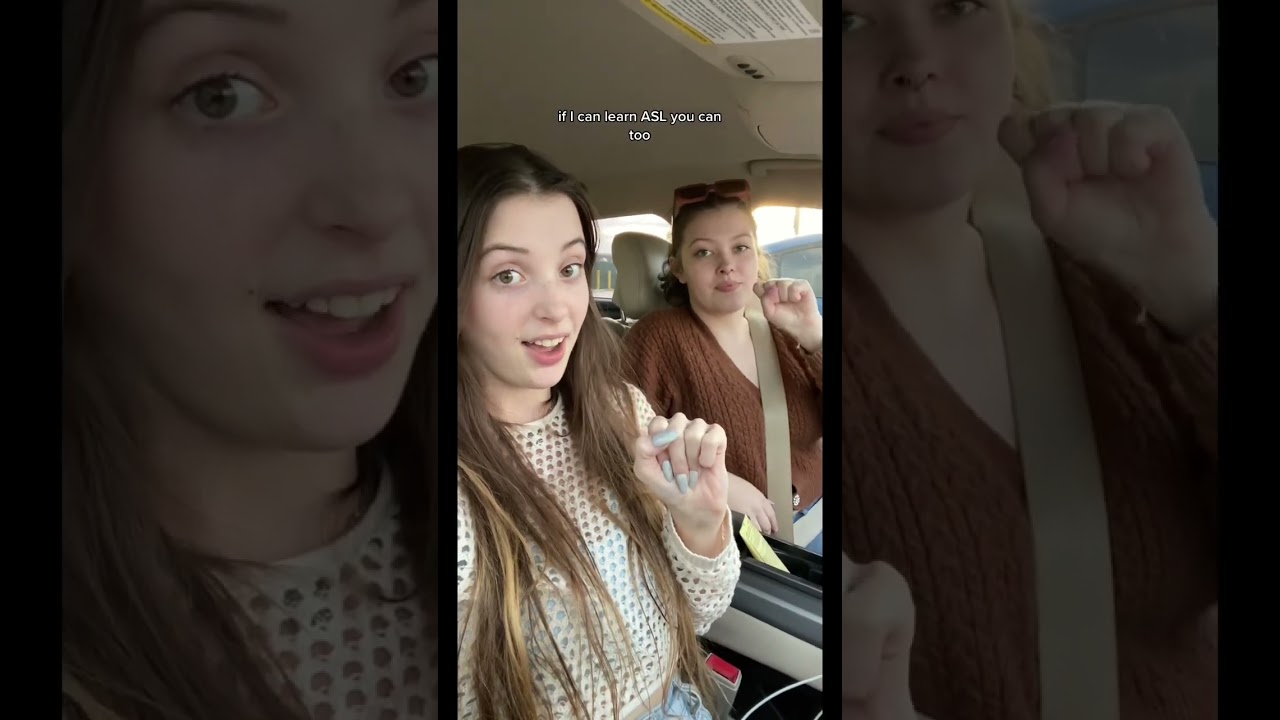Учить ASL &mdash; это просто улет 💅 (TikTok): Lizzytharris