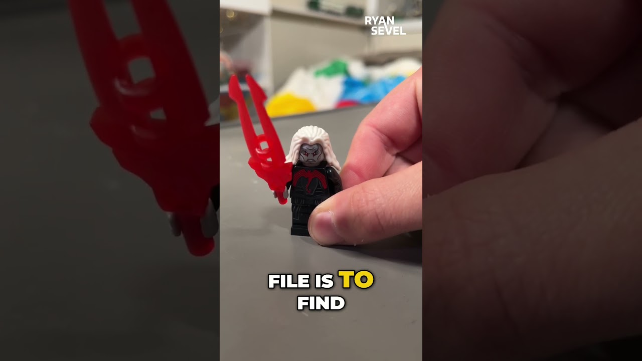 Do knock-off LEGO minifigures have secrets too?  #lego #legominifigures #legospiderman