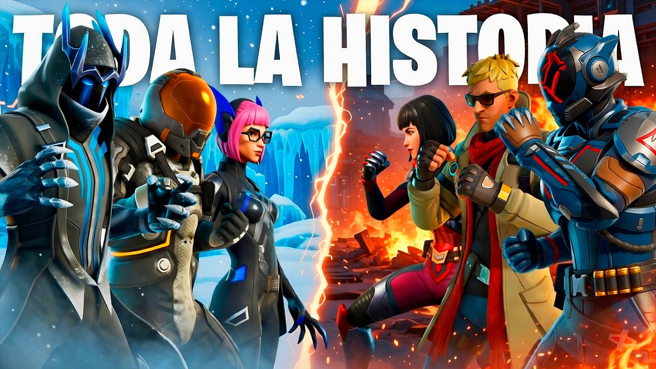 🤯Historia COMPLETA de Fortnite capítulo 7🤯